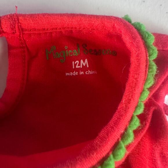 Adorable baby girls christmas outfit - Picture 2 of 3